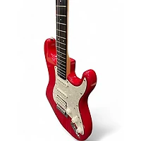 Used Fretlight 400 Series Red Solid Body Electric Guitar