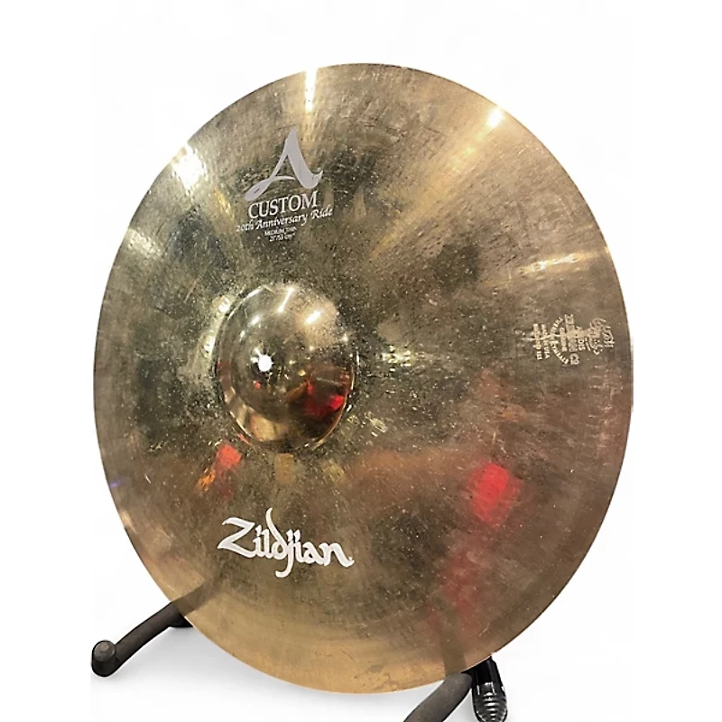 Used Zildjian 21in A Custom 20th Anniversary Ride Cymbal
