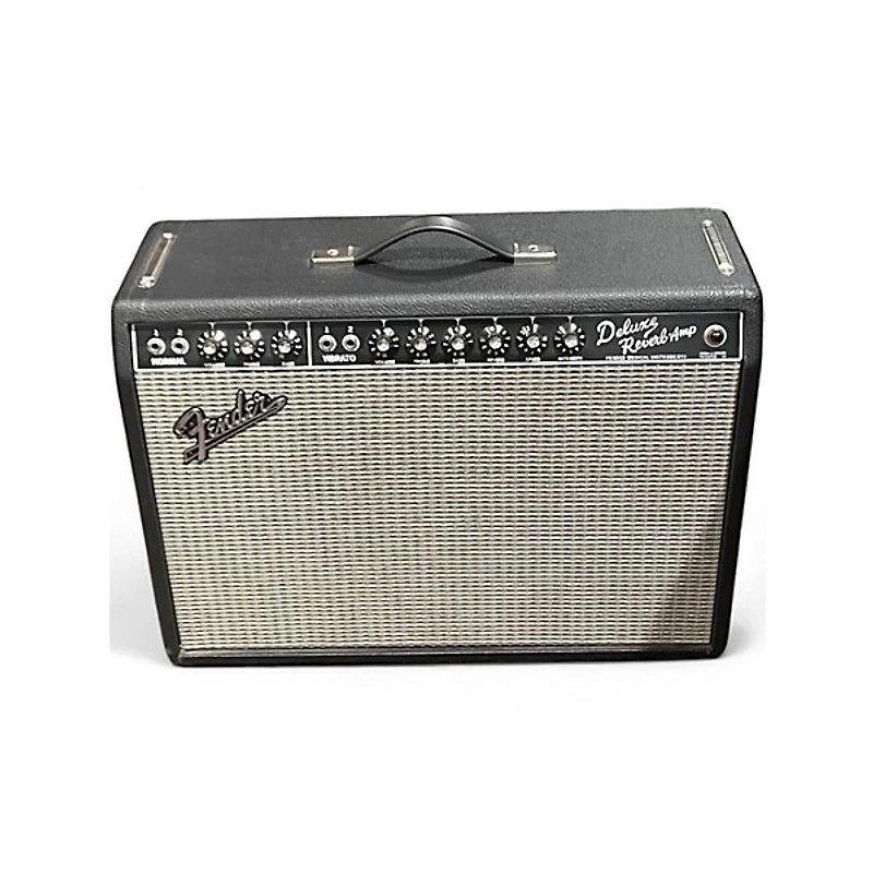 Used Fender 1965 Reissue Deluxe Reverb 22W Tube Guitar Combo Amp