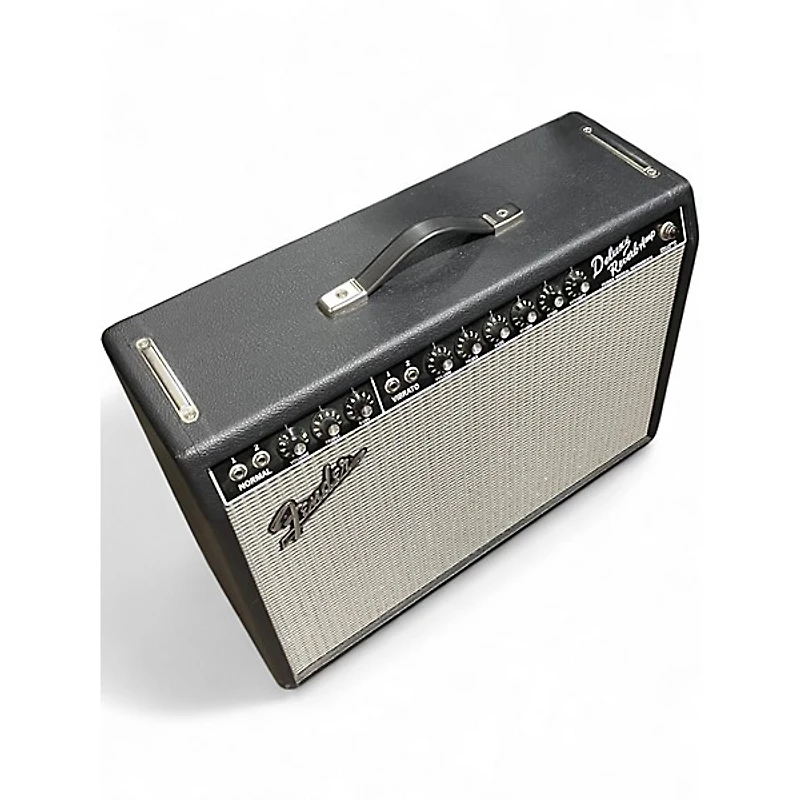 Used Fender 1965 Reissue Deluxe Reverb 22W Tube Guitar Combo Amp