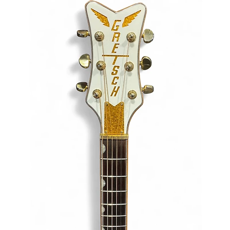 Used Gretsch Guitars G5021WPE Rancher Penguin Parlor white Acoustic Electric Guitar