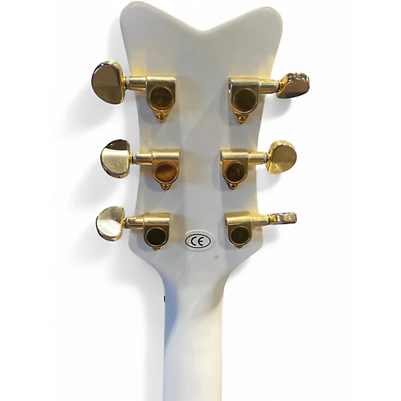 Used Gretsch Guitars G5021WPE Rancher Penguin Parlor white Acoustic Electric Guitar