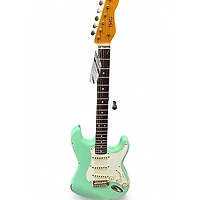 Used TMG Stratocaster surf green Solid Body Electric Guitar