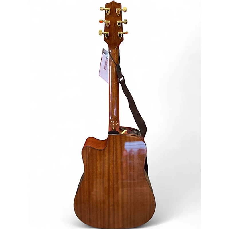 Used Takamine EG340C Natural Acoustic Electric Guitar