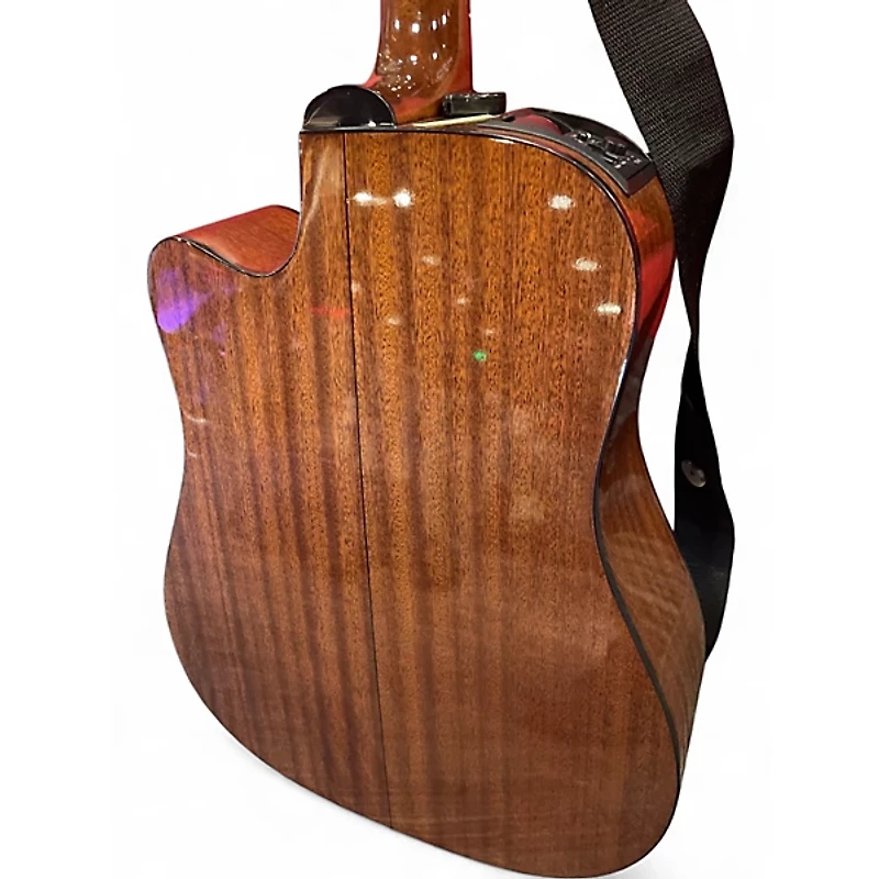 Used Takamine EG340C Natural Acoustic Electric Guitar