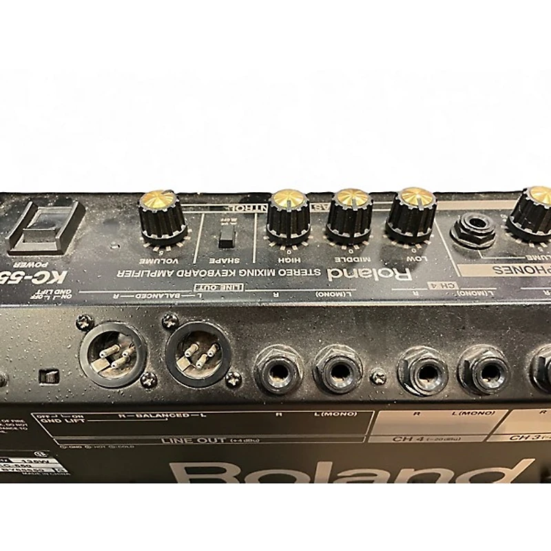 Used Roland KC550 1x15 180W Keyboard Amp