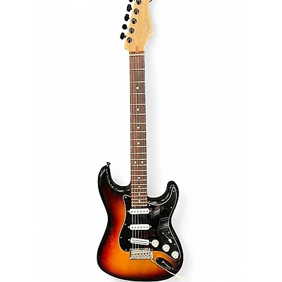 Used Fender American Standard Stratocaster 3 Color Sunburst Solid Body Electric Guitar