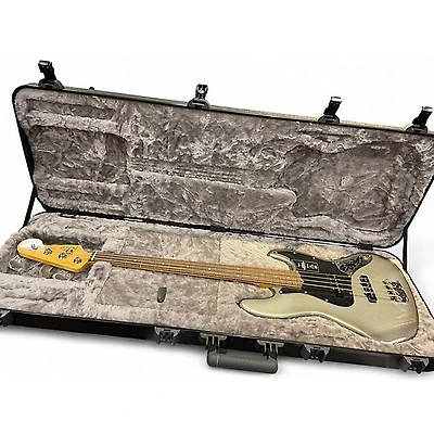 Used 2021 Fender American Professional II Jazz Bass Mercury Electric Bass Guitar