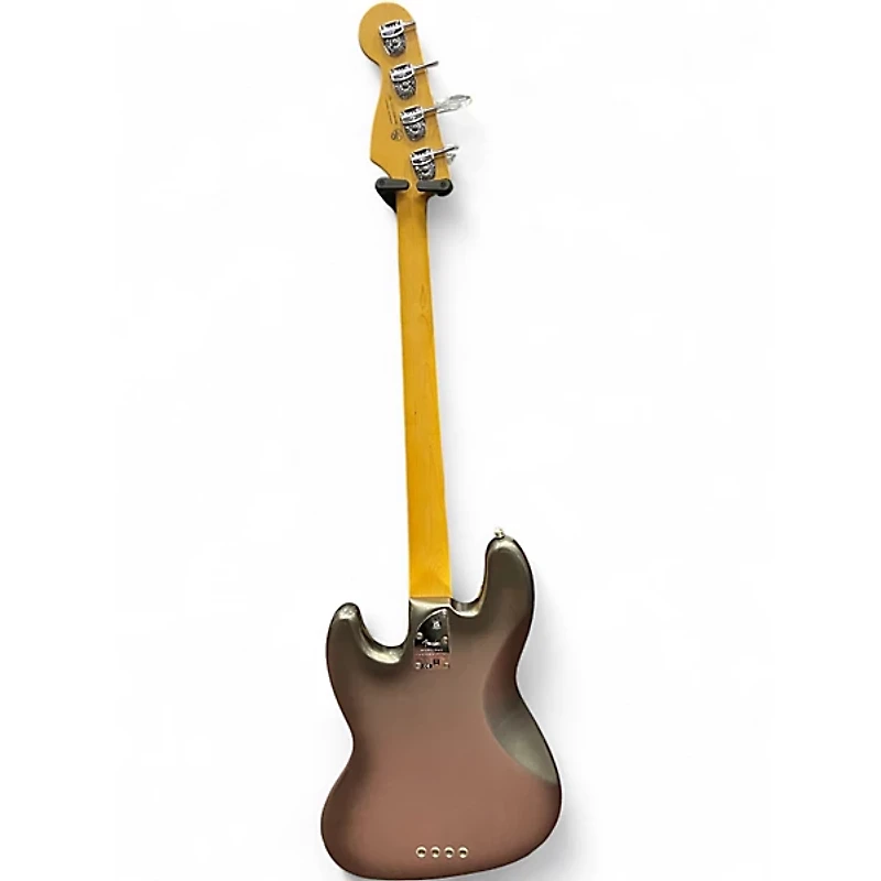Used 2021 Fender American Professional II Jazz Bass Mercury Electric Bass Guitar