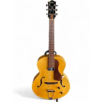 Used Godin 5th Avenue Kingpin P90 Natural Hollow Body Electric Guitar