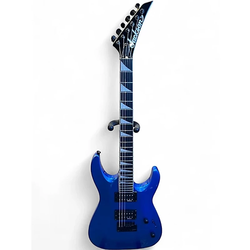 Used Jackson JS22 Dinky Metallic Blue Solid Body Electric Guitar