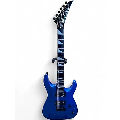 Used Jackson JS22 Dinky Metallic Blue Solid Body Electric Guitar