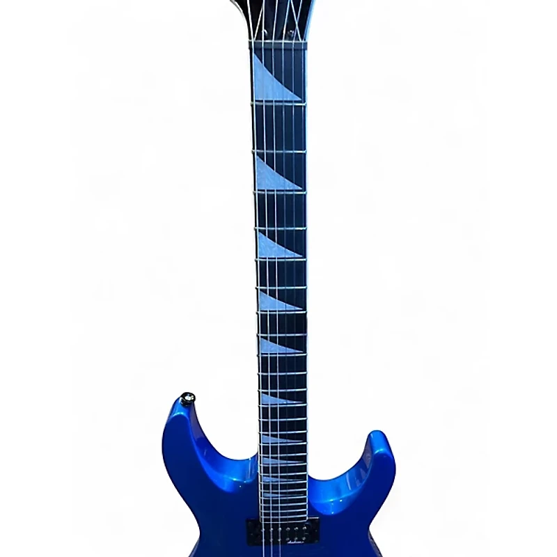 Used Jackson JS22 Dinky Metallic Blue Solid Body Electric Guitar