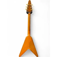 Used Epiphone Korina Flying V Natural Electric Bass Guitar