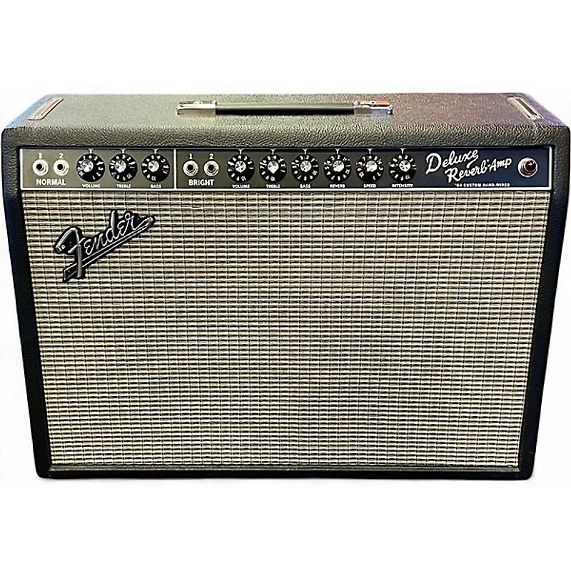 Used Fender 64 Custom Deluxe Reverb Tube Guitar Combo Amp