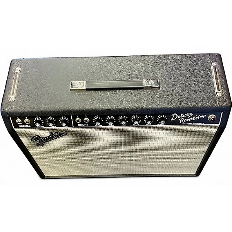 Used Fender 64 Custom Deluxe Reverb Tube Guitar Combo Amp