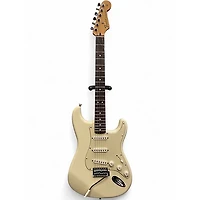 Used Fender Player Stratocaster Olympic White Solid Body Electric Guitar