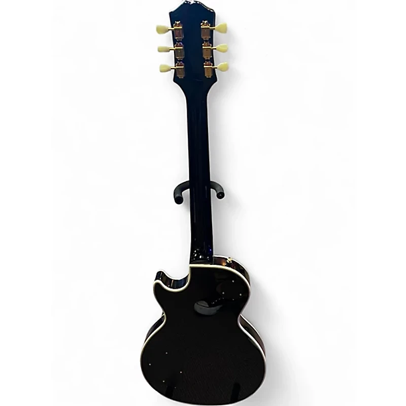 Used Epiphone les paul custom p90 Ebony Solid Body Electric Guitar
