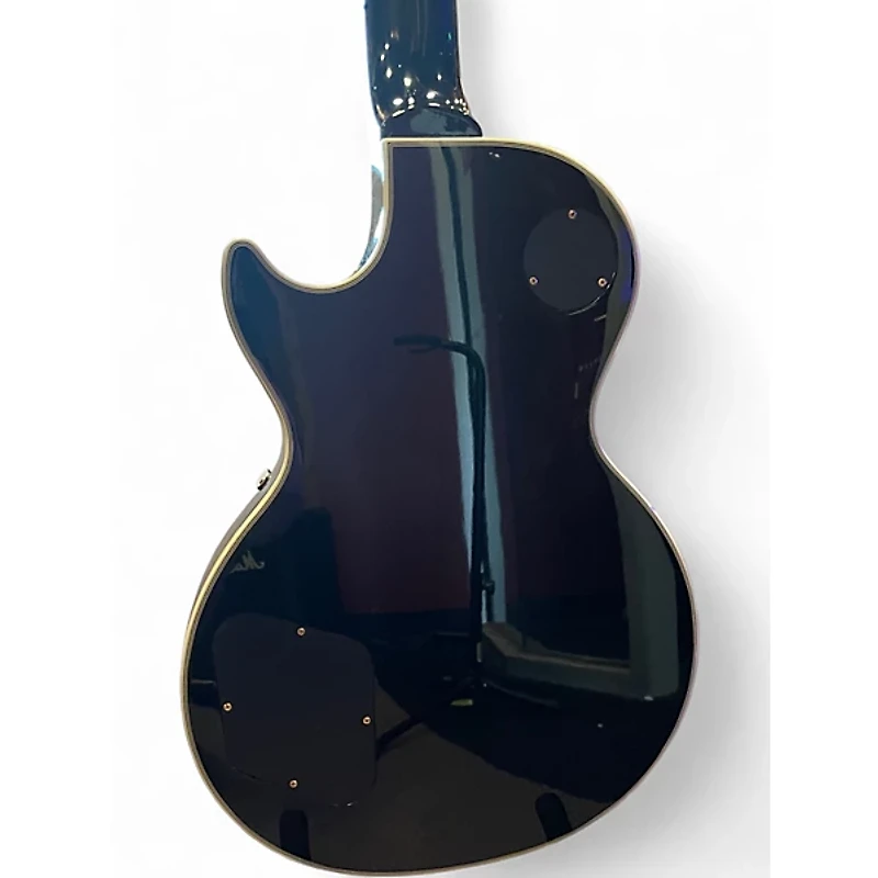 Used Epiphone les paul custom p90 Ebony Solid Body Electric Guitar