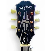 Used Epiphone les paul custom p90 Ebony Solid Body Electric Guitar