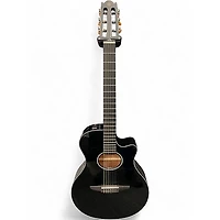 Used Yamaha NTX500 Black Classical Acoustic Electric Guitar