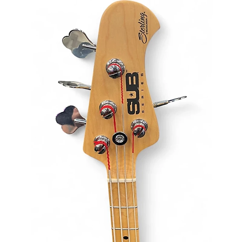 Used Sterling by Music Man Sub 4 MINT GREEN Electric Bass Guitar