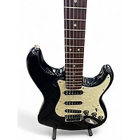 Used Squier SONIC STRATOCASTER Black Solid Body Electric Guitar