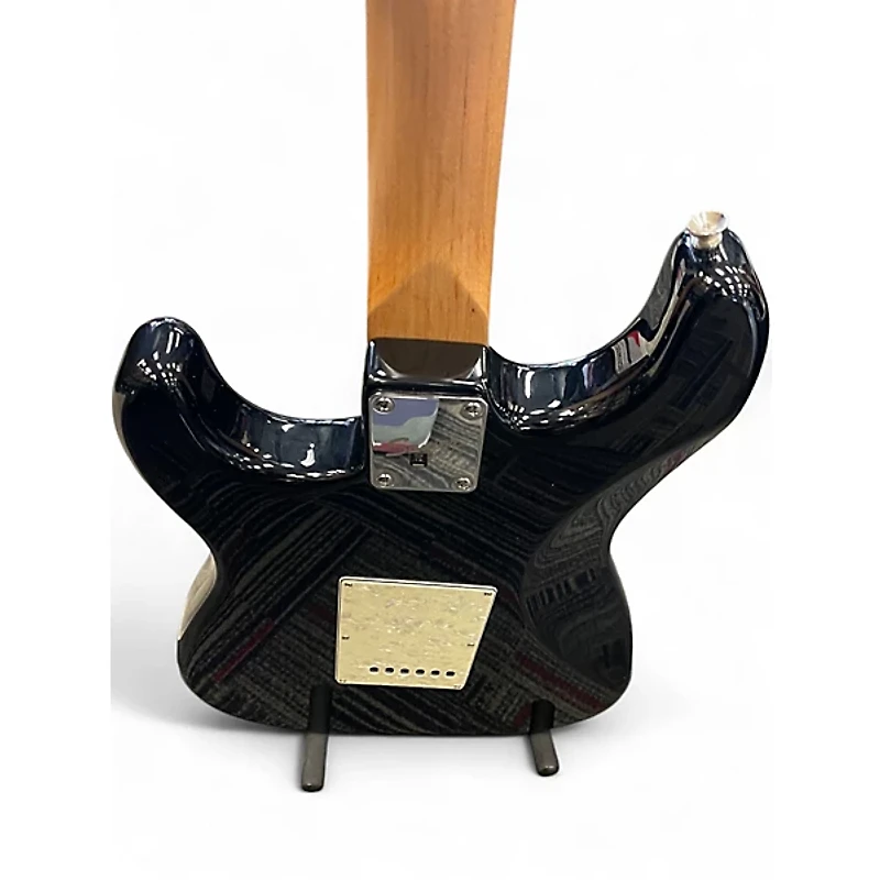 Used Squier SONIC STRATOCASTER Black Solid Body Electric Guitar