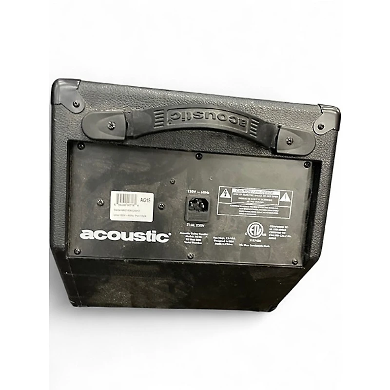 Used Acoustic AG15 15W 1X8 Acoustic Guitar Combo Amp