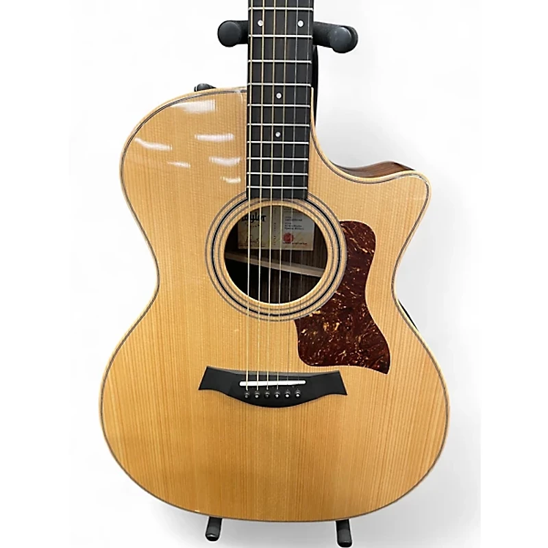 Used Taylor 414CE Studio Special Edition Natural Acoustic Electric Guitar