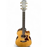 Used Taylor 414CE Studio Special Edition Natural Acoustic Electric Guitar
