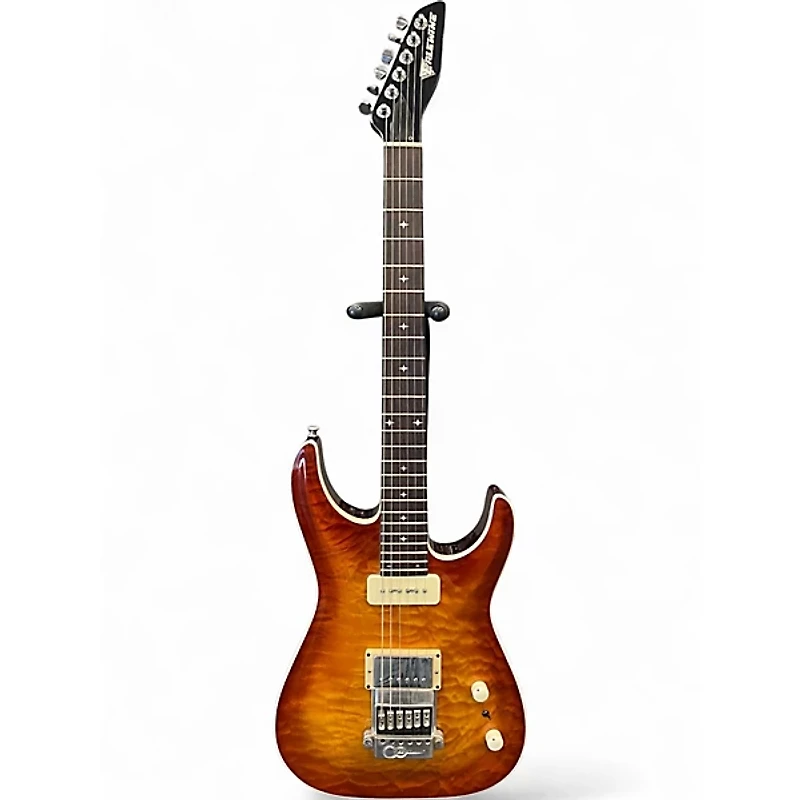 Used Erlewine Evertune Electric Sunburst Solid Body Electric Guitar