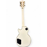 Used 2015 Epiphone Les Paul Custom Pro Alpine White Solid Body Electric Guitar