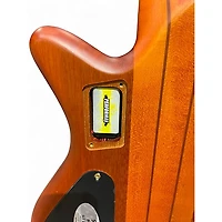 Used Schecter Guitar Research Stiletto Studio 5 String Honey Satin Electric Bass Guitar