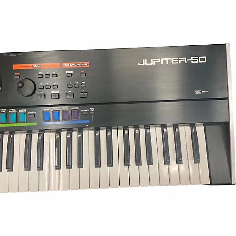 Used Roland JP50 Jupiter 50 76 Key Synthesizer