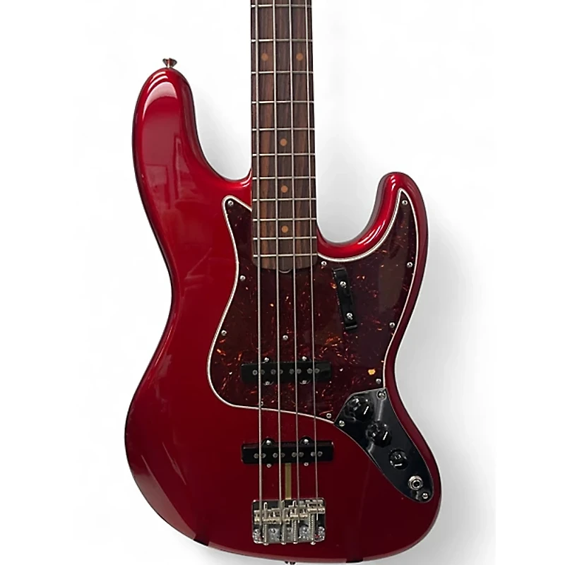 Used Fender American Original 60s Jazz Bass Candy Apple Red Electric Bass Guitar