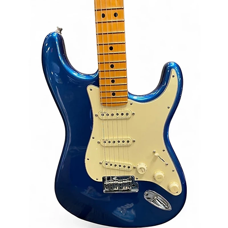Used Fender American Ultra Stratocaster Cobra Blue Solid Body Electric Guitar