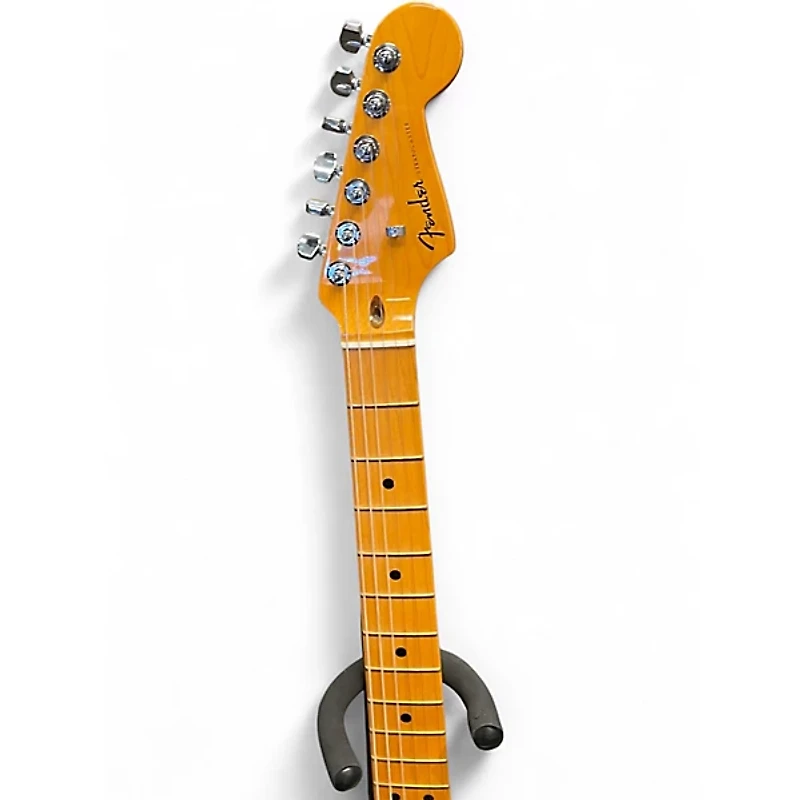 Used Fender American Ultra Stratocaster Cobra Blue Solid Body Electric Guitar