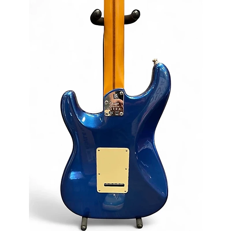 Used Fender American Ultra Stratocaster Cobra Blue Solid Body Electric Guitar