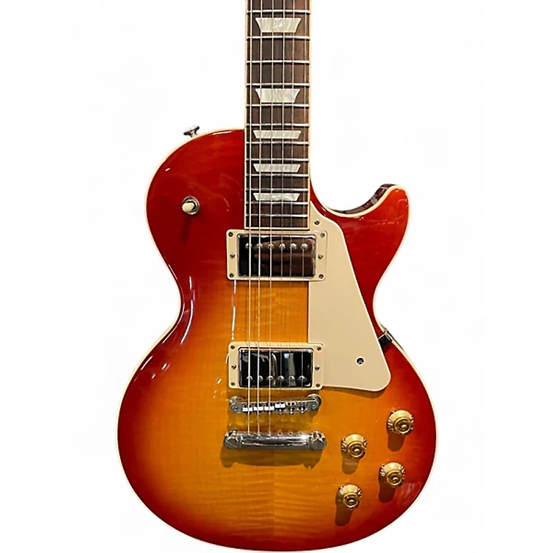 Used Gibson Les Paul Traditional Cherry Sunburst Solid Body Electric Guitar