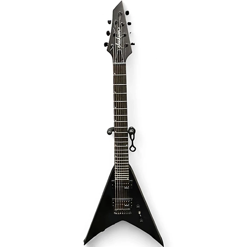 Used Jackson JS22 7 KV HT Black Solid Body Electric Guitar
