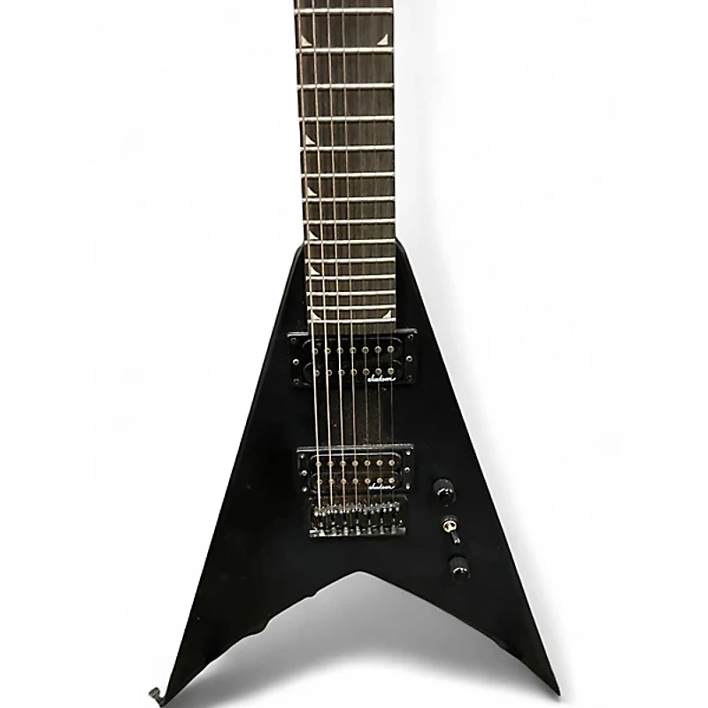 Used Jackson JS22 7 KV HT Black Solid Body Electric Guitar