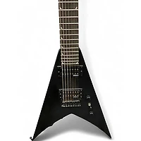 Used Jackson JS22 7 KV HT Black Solid Body Electric Guitar