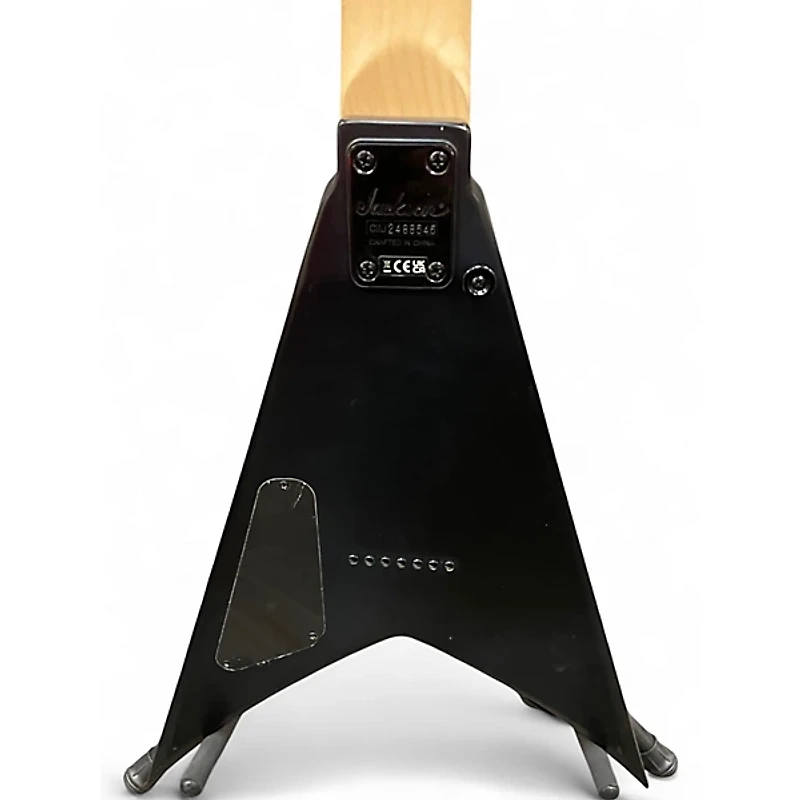 Used Jackson JS22 7 KV HT Black Solid Body Electric Guitar