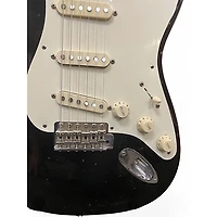 Used Fender Artist Series Eric Johnson Stratocaster Black Solid Body Electric Guitar