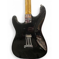Used Fender Artist Series Eric Johnson Stratocaster Black Solid Body Electric Guitar