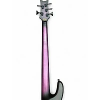 Used Schecter Guitar Research Stiletto Studio 5 String Trans Purple BURST Electric Bass Guitar