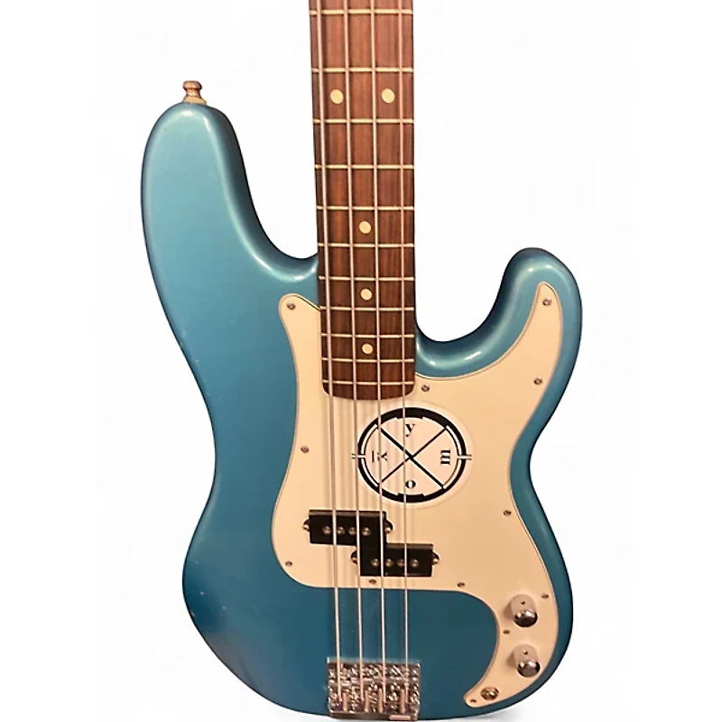Used Fender Player Precision Bass Lake Placid Blue Electric Bass Guitar