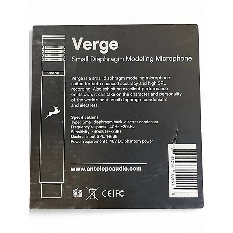 Used Antelope Audio Verge Condenser Microphone