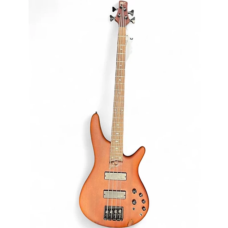 Used Ibanez SR500E Natural Electric Bass Guitar